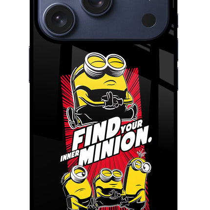 Find your inner Minion iPhone 17 Pro Glass Case