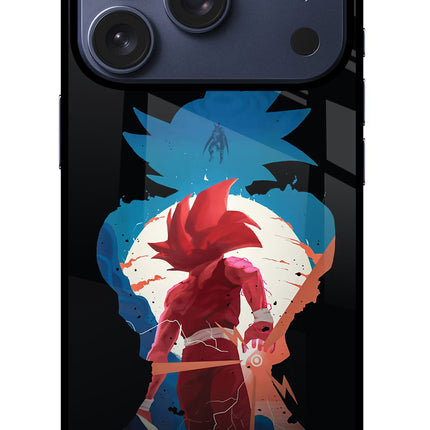 Goku iPhone 17 Pro Glass Case