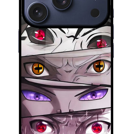 Naruto Anime iPhone 17 Pro Glass Case