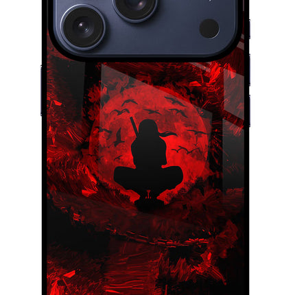 Itachi Uchiha iPhone 17 Pro Glass Case