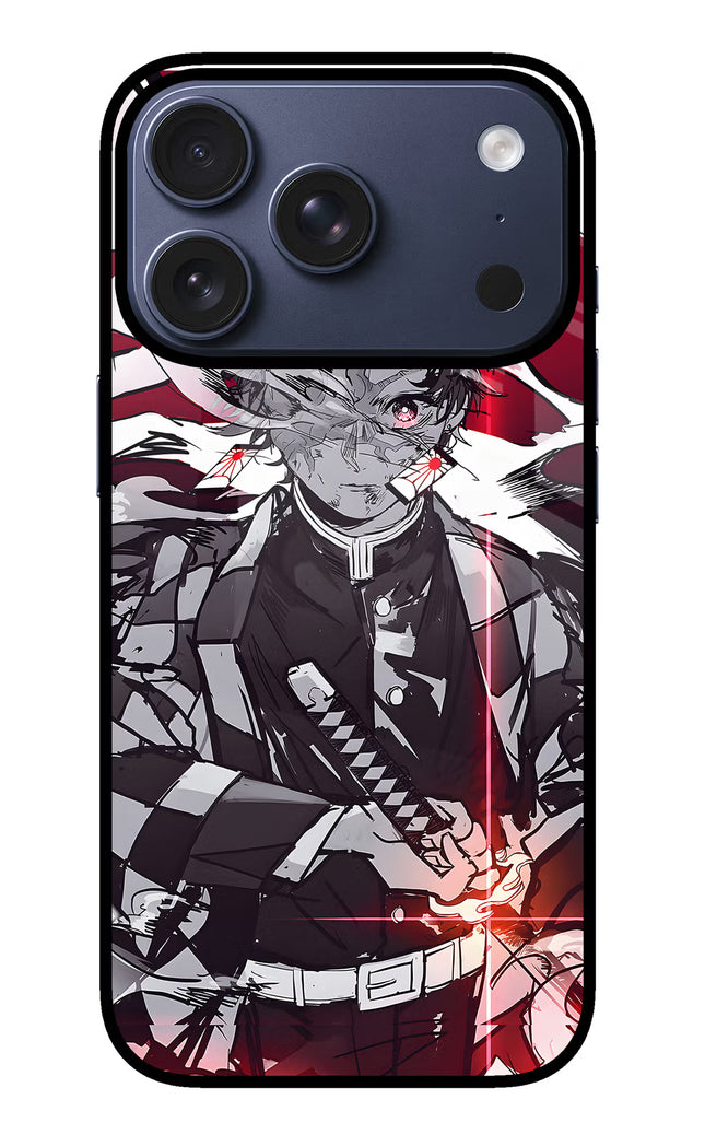 Demon Slayer iPhone 17 Pro Glass Case