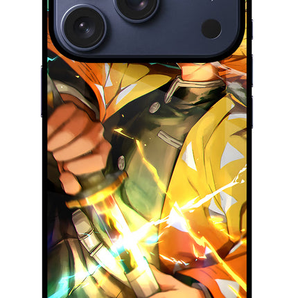 Demon Slayer iPhone 17 Pro Glass Case