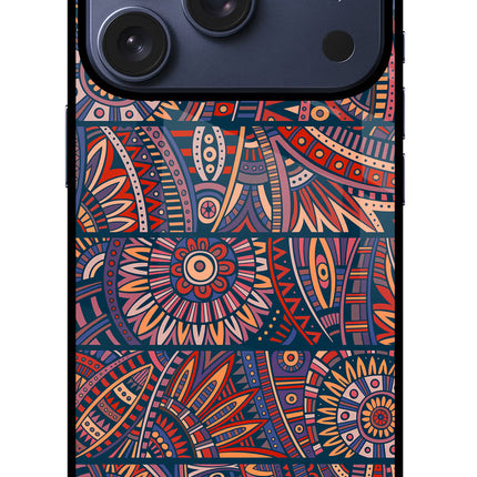 African Culture Design iPhone 17 Pro Glass Case