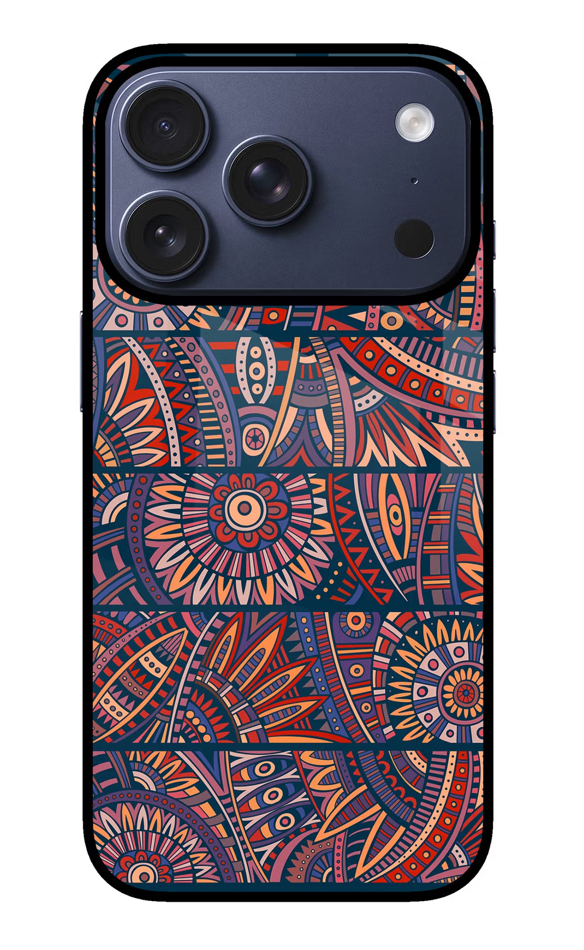 African Culture Design iPhone 17 Pro Glass Case