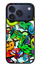 Game Doodle iPhone 17 Pro Glass Case