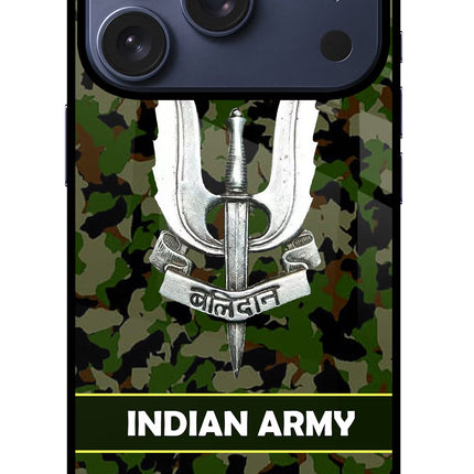 Balidan Indian Logo iPhone 17 Pro Glass Case