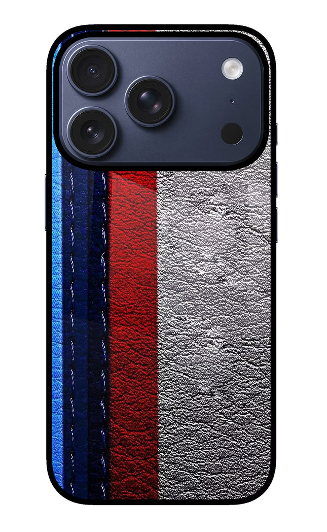 BMW Stripes iPhone 17 Pro Glass Case