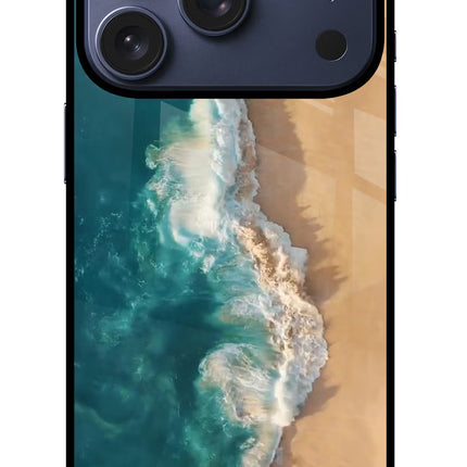 Ocean Beach iPhone 17 Pro Glass Case