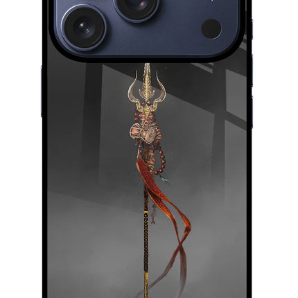 Shiv Trishul iPhone 17 Pro Glass Case