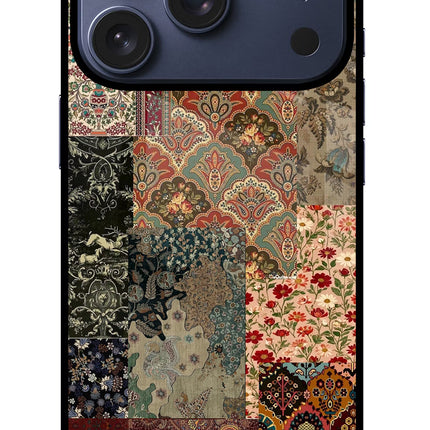 Desi Print iPhone 17 Pro Glass Case