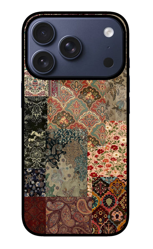 Desi Print iPhone 17 Pro Glass Case