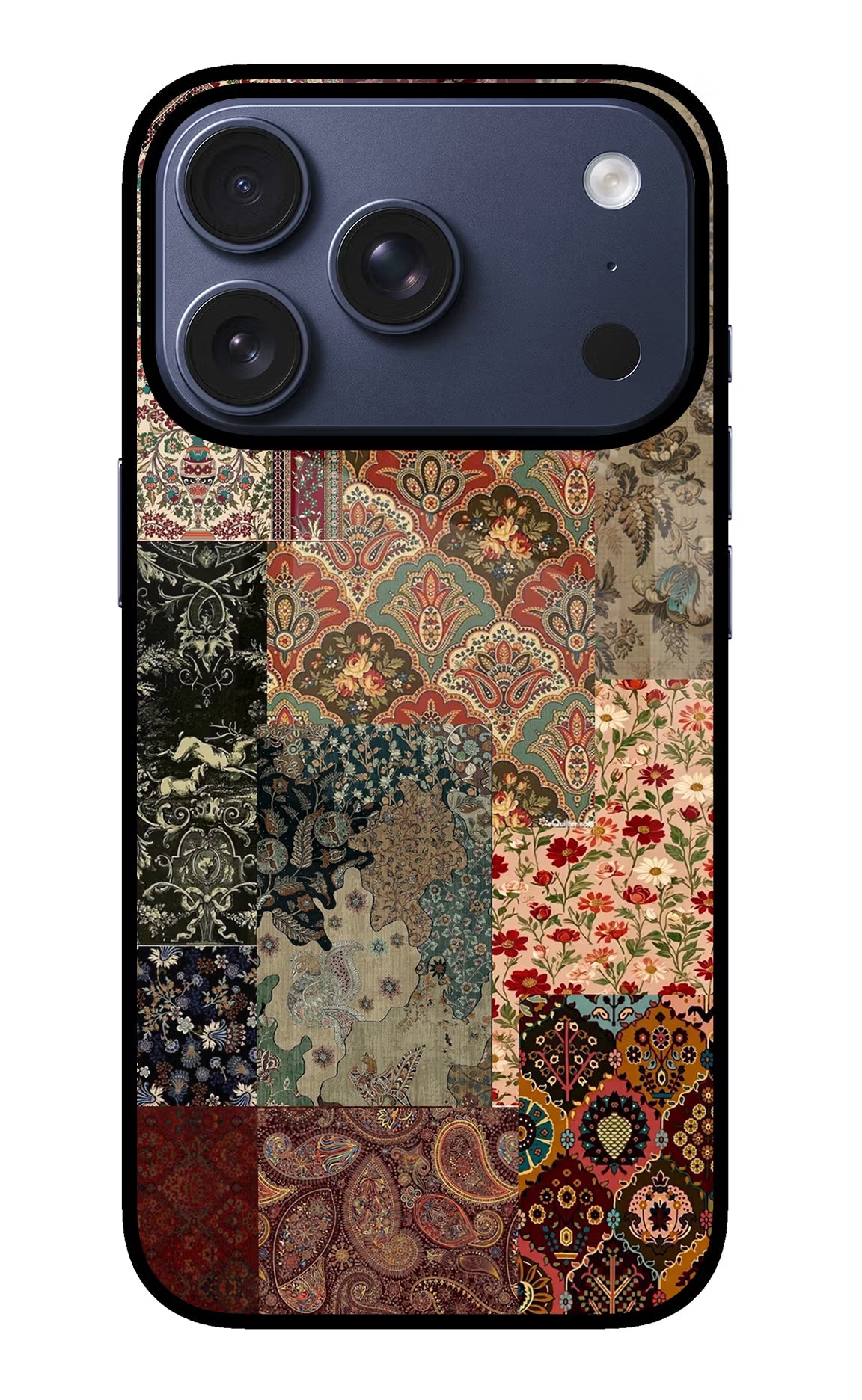 Desi Print iPhone 17 Pro Glass Case Back Cover by Casekaro