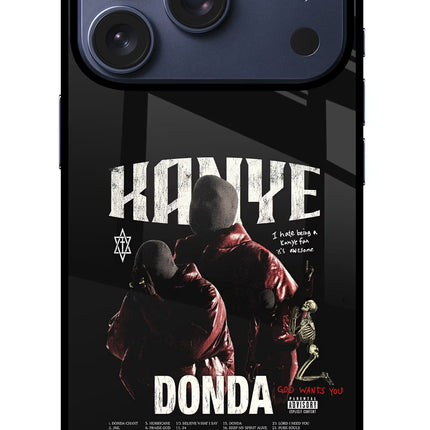 Donda Kanye West iPhone 17 Pro Glass Case