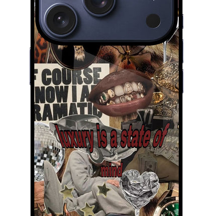 Luxury iPhone 17 Pro Glass Case