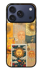 Sun iPhone 17 Pro Glass Case Back Cover by Casekaro