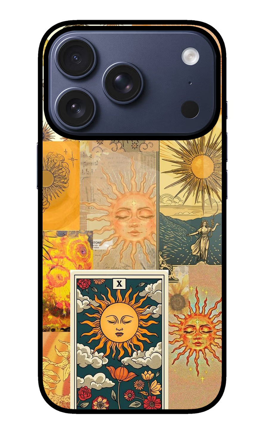 Sun iPhone 17 Pro Back Cover, Metal case