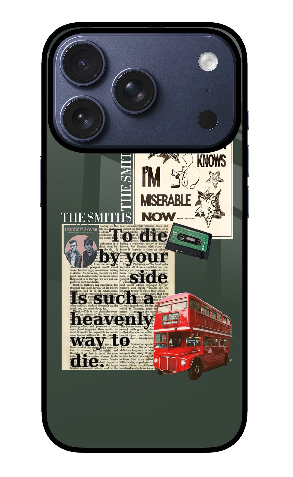 The Smiths iPhone 17 Pro Glass Case Back Cover by Casekaro