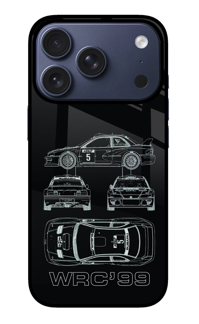 WRC'99 iPhone 17 Pro Glass Case