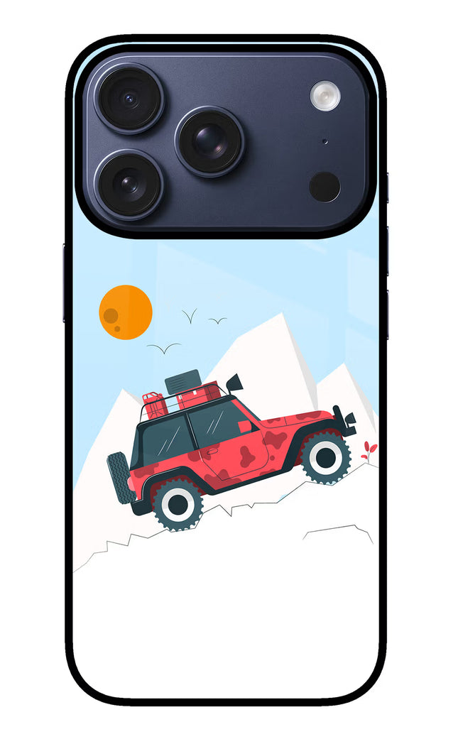 Mountain Trail Beast iPhone 17 Pro Glass Case