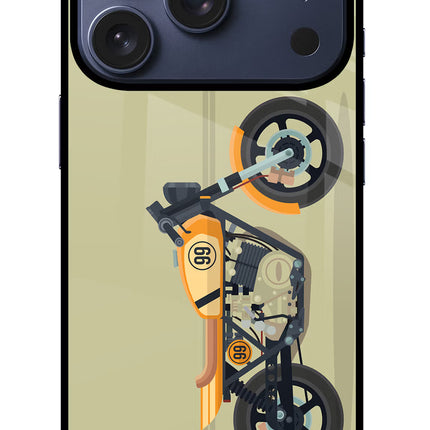 Vertical Speedster iPhone 17 Pro Glass Case