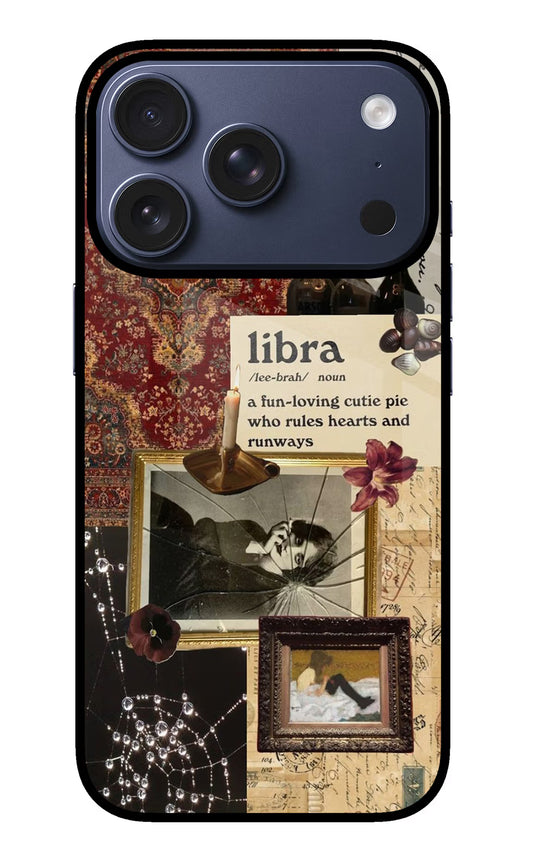 Libra Zodiac iPhone 17 Pro Glass Case