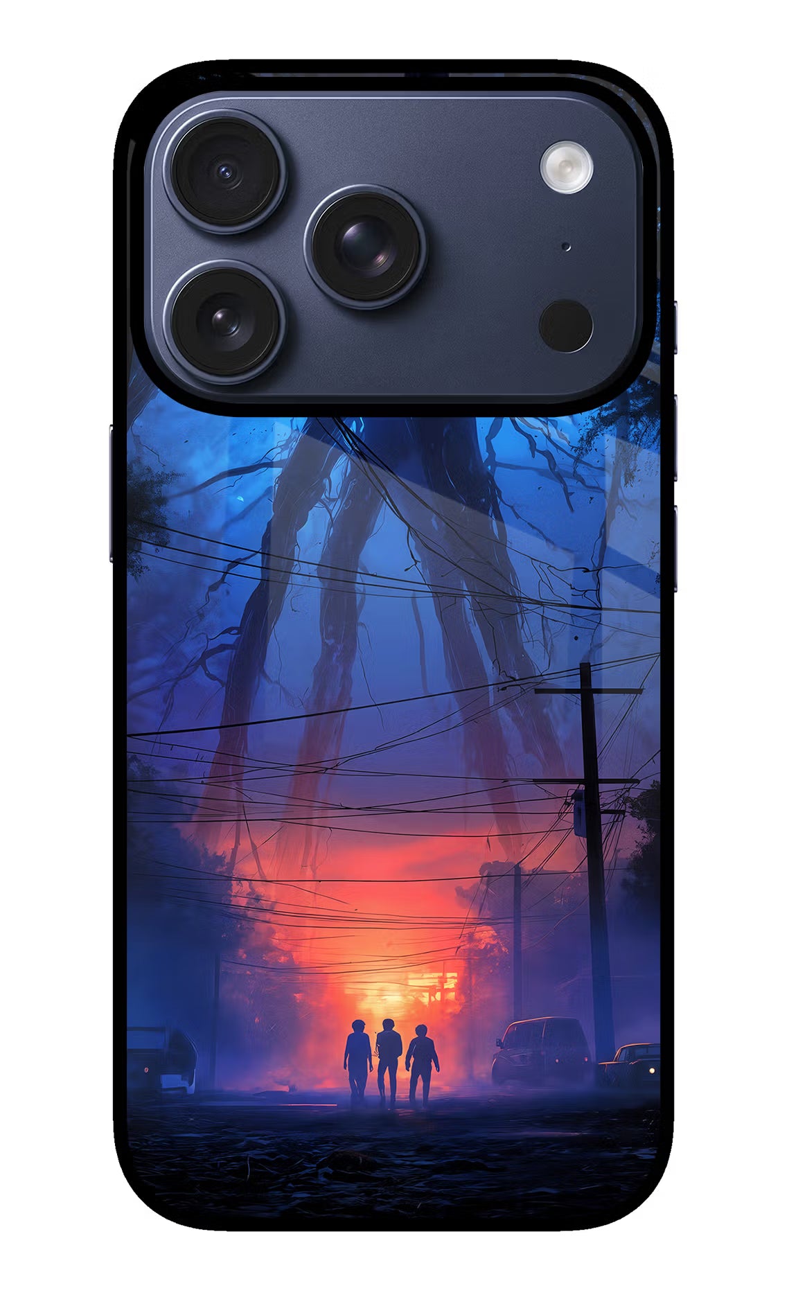 Ordinary Things Shadow iPhone 17 Pro Glass Case Back Cover by Casekaro