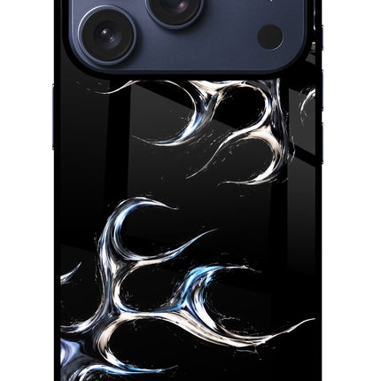Chrome Tribal iPhone 17 Pro Glass Case
