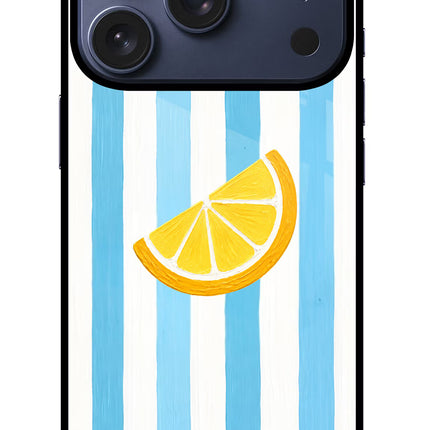 Summer Lemon iPhone 17 Pro Glass Case