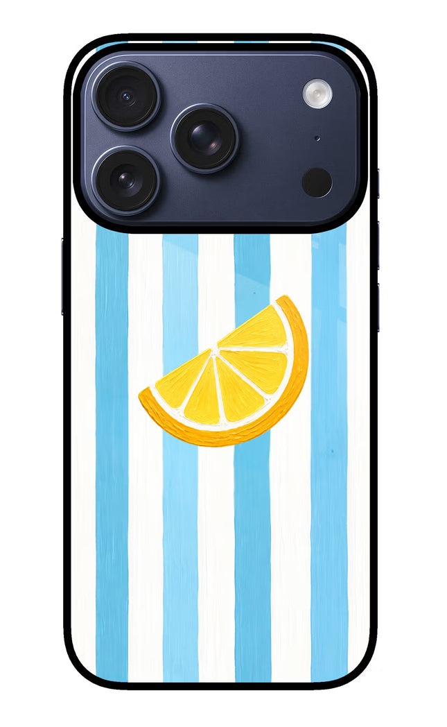 Summer Lemon iPhone 17 Pro Glass Case