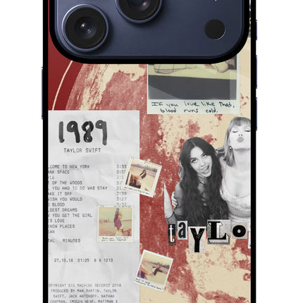 Taylor Swift iPhone 17 Pro Glass Case