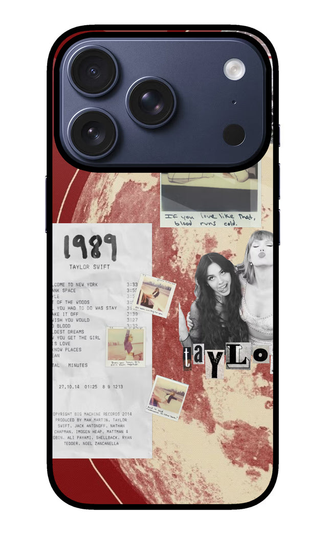 Taylor Swift iPhone 17 Pro Glass Case