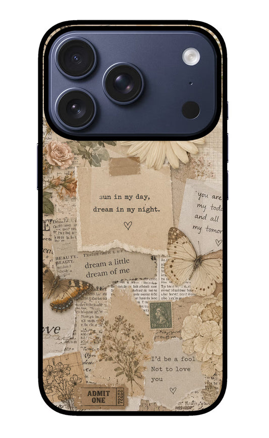 Vintage case iPhone 17 Pro Glass Case