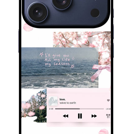 Wave to earth iPhone 17 Pro Glass Case
