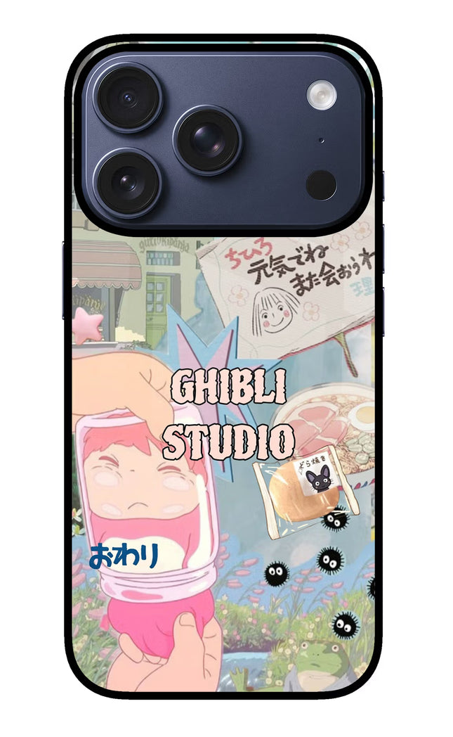 Studio Ghibli iPhone 17 Pro Glass Case
