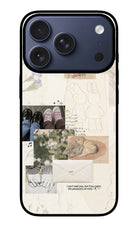 Soft Aesthetic iPhone 17 Pro Glass Case