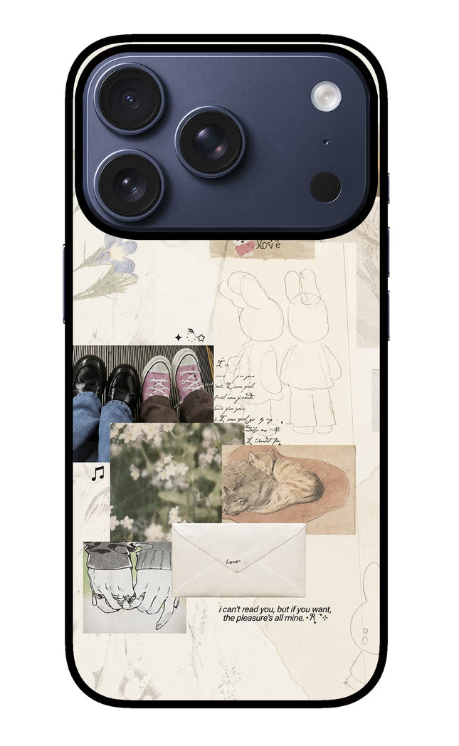 Soft Aesthetic iPhone 17 Pro Glass Case