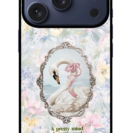 Pretty Mind Pretty Soul iPhone 17 Pro Glass Case