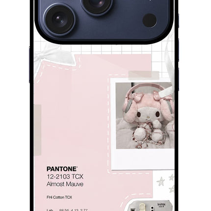 Pantone Asthetic iPhone 17 Pro Glass Case