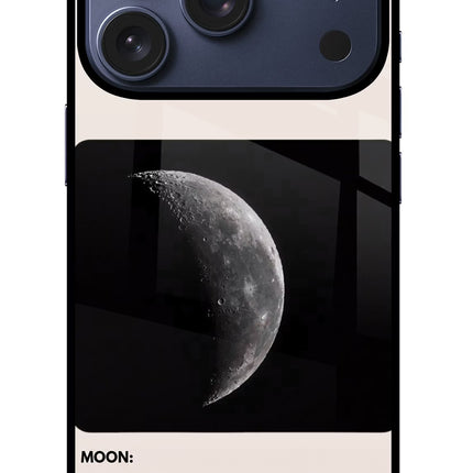 Moon Phase iPhone 17 Pro Glass Case