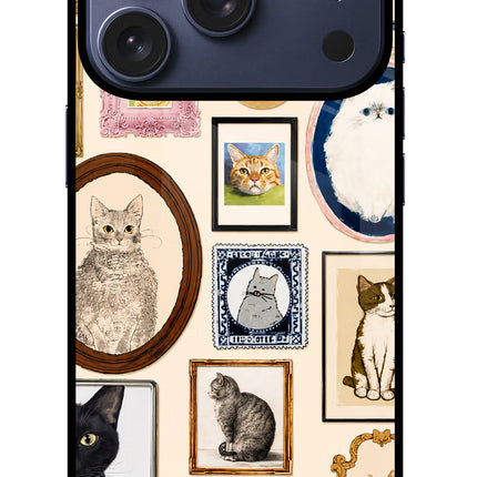 Mirror Cats iPhone 17 Pro Glass Case
