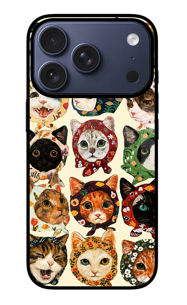 Cool Cat iPhone 17 Pro Glass Case