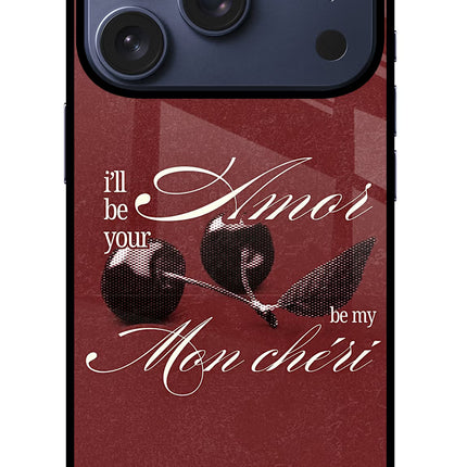 Velvet Cherry iPhone 17 Pro Glass Case