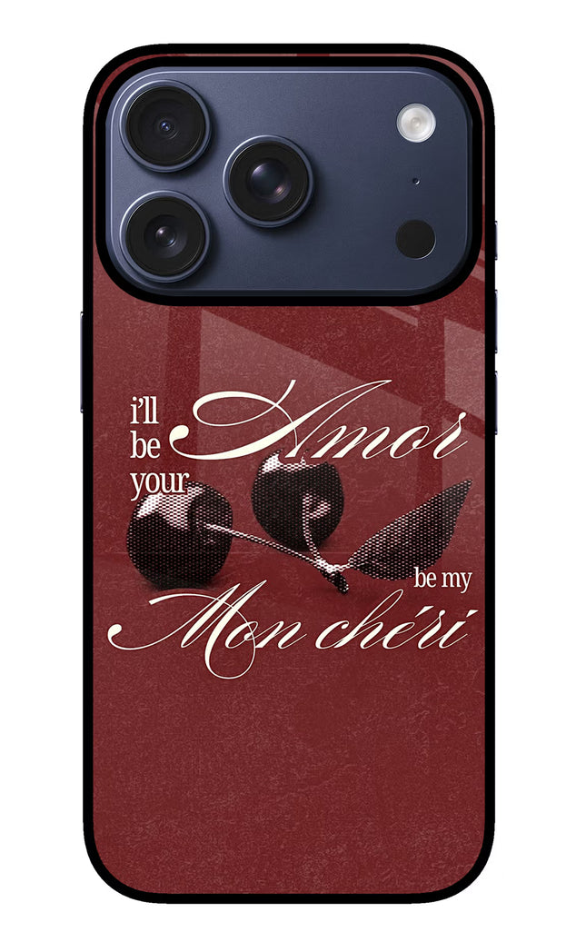 Velvet Cherry iPhone 17 Pro Glass Case