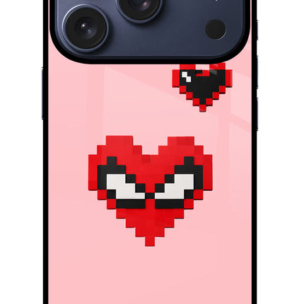 Gwen Heart iPhone 17 Pro Glass Case Back Cover by Casekaro