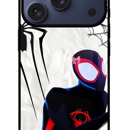 Miles Verse iPhone 17 Pro Glass Case Back Cover by Casekaro