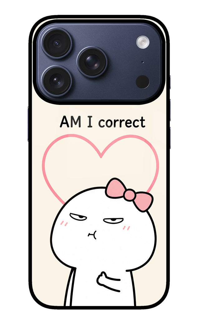 Always Right iPhone 17 Pro Glass Case