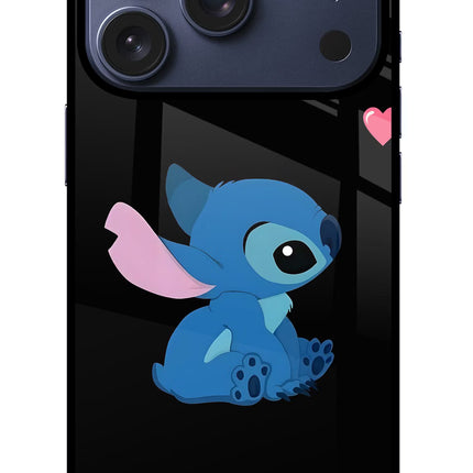 Stitch Crush iPhone 17 Pro Glass Case