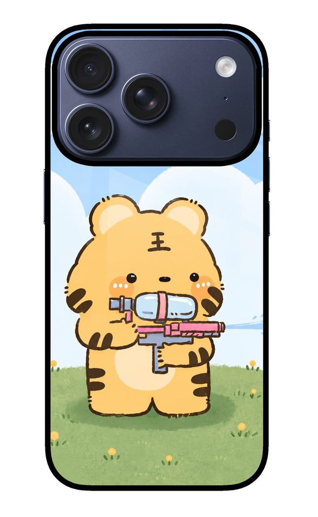 Tiger Treat iPhone 17 Pro Glass Case
