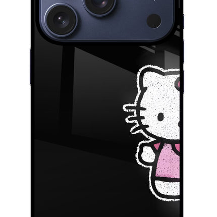 Kitty Charm iPhone 17 Pro Glass Case