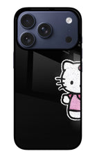 Kitty Charm iPhone 17 Pro Glass Case